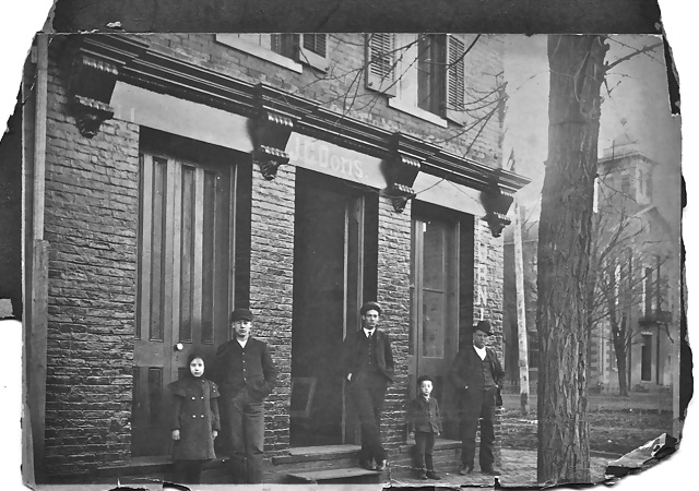 Old Dixon city building.